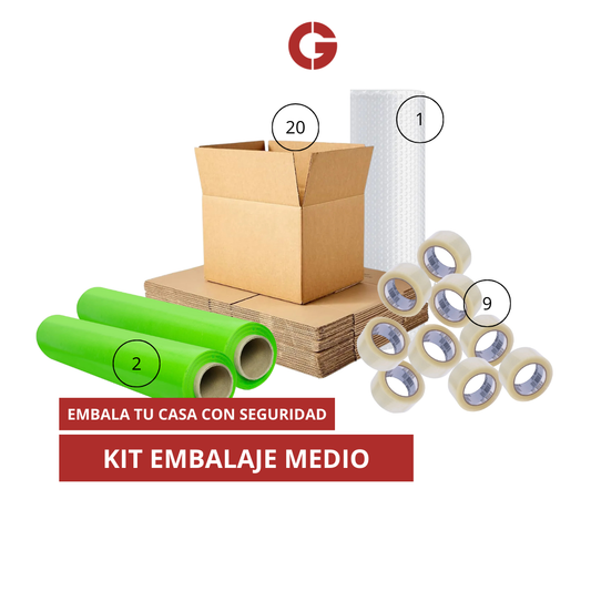 Kit de Embalaje Intermedio - Embala con seguridad